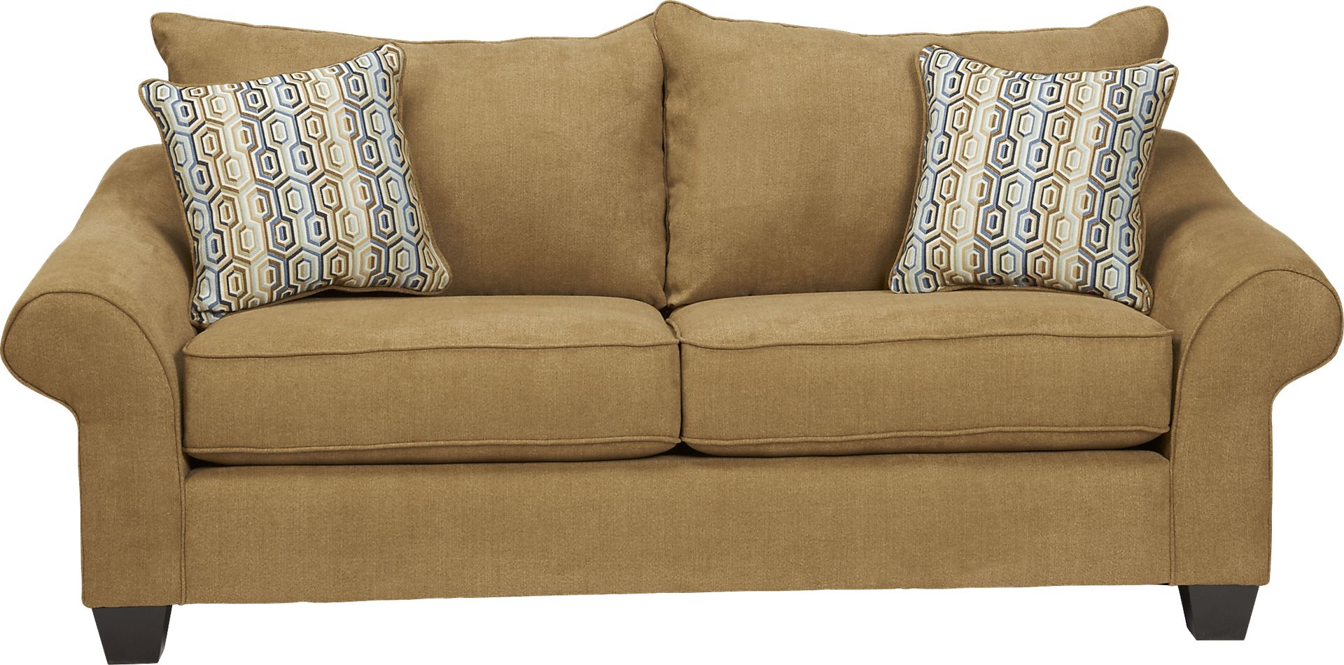 San Diego Brown Sleeper Loveseat - Image 1