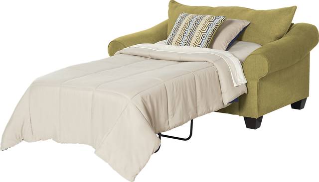 San Diego Green Sleeper Chair - Thumbnail - Image 1