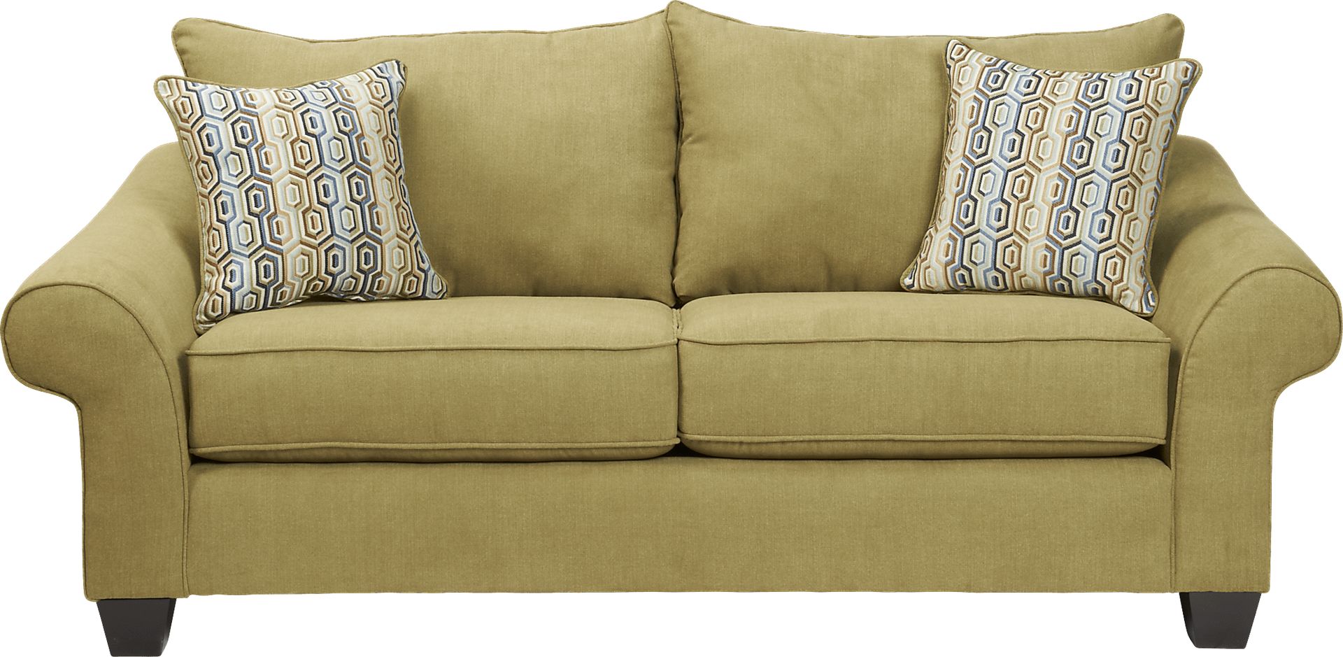 San Diego Green Sleeper Loveseat - Image 1