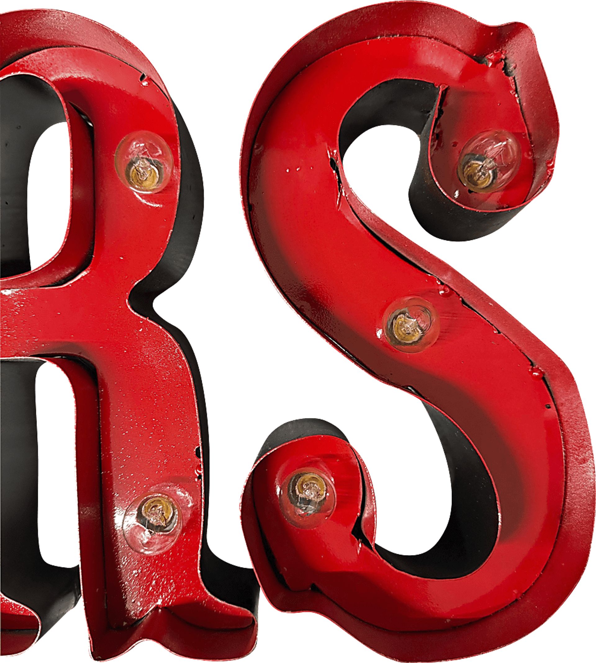 San Francisco 49ers Red Metal Wall Decor - Image 3