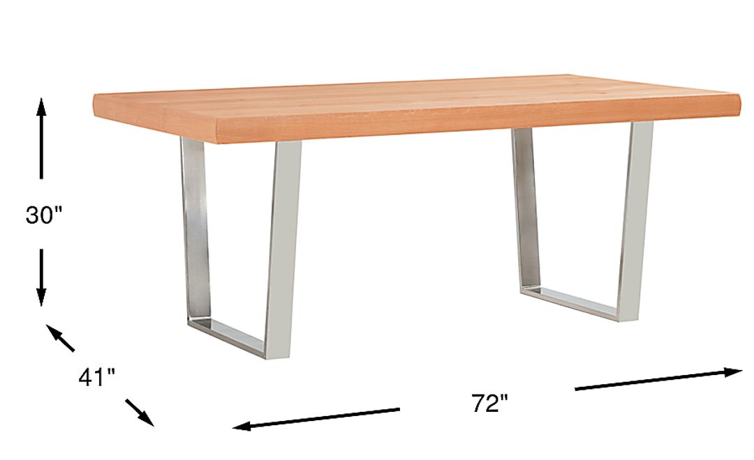 San Francisco Natural Dining Table