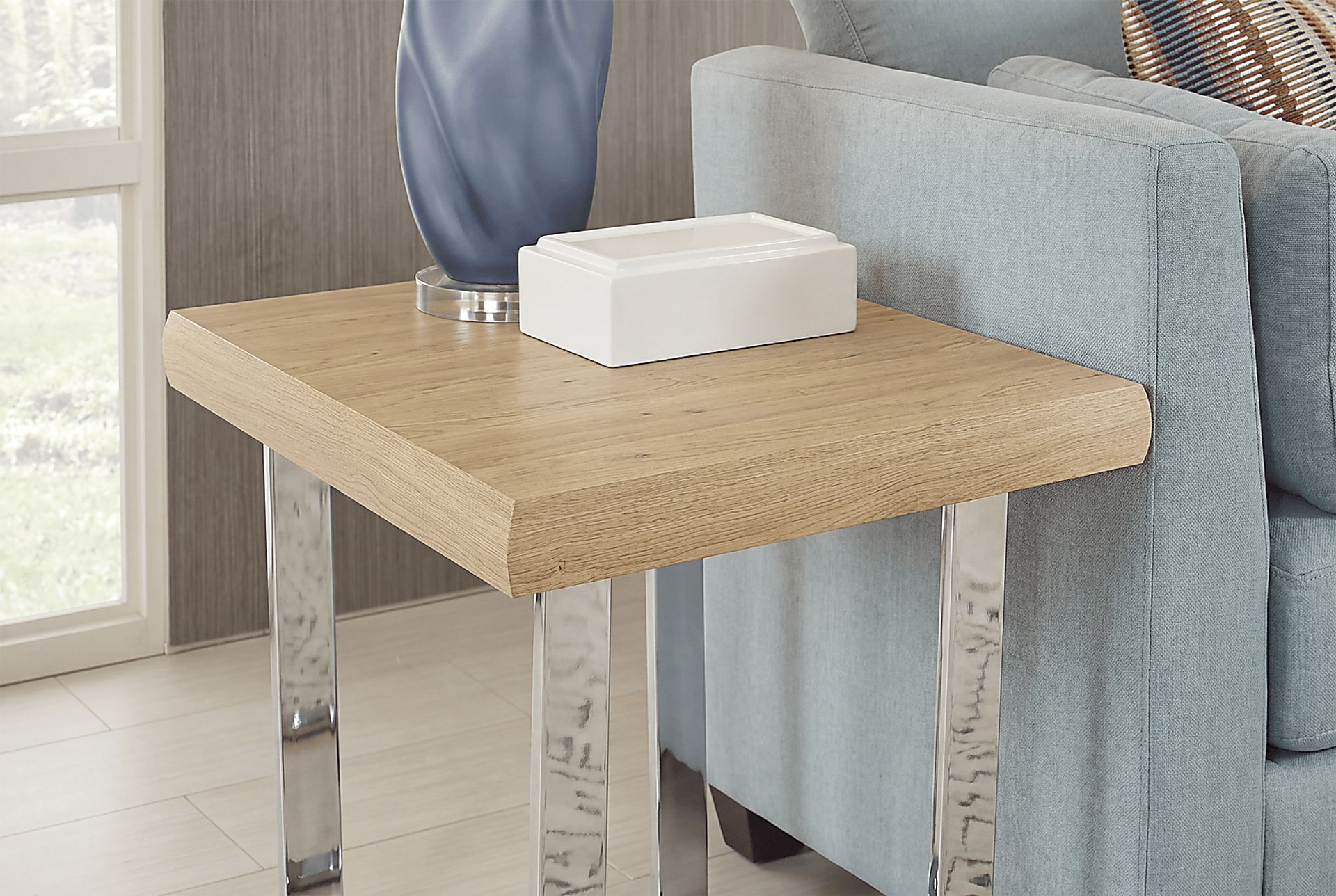 San Francisco Natural End Table - Image 4
