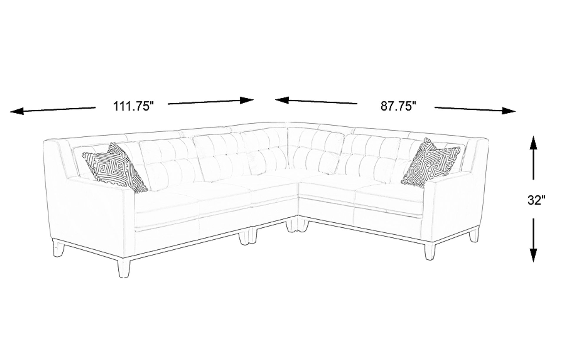Dimension Image. Please refer to the Dimension Tab on this page for dimension details.