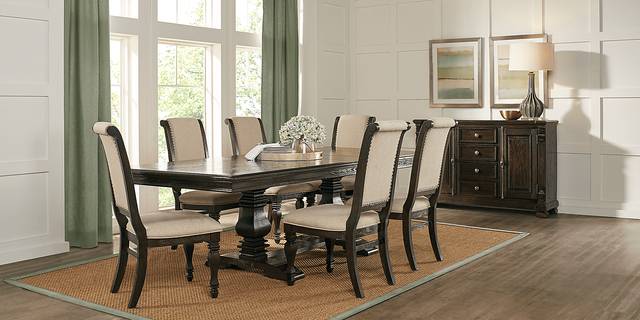 San Luis Oak 5 Pc Rectangle Dining Room - Thumbnail - Image 2