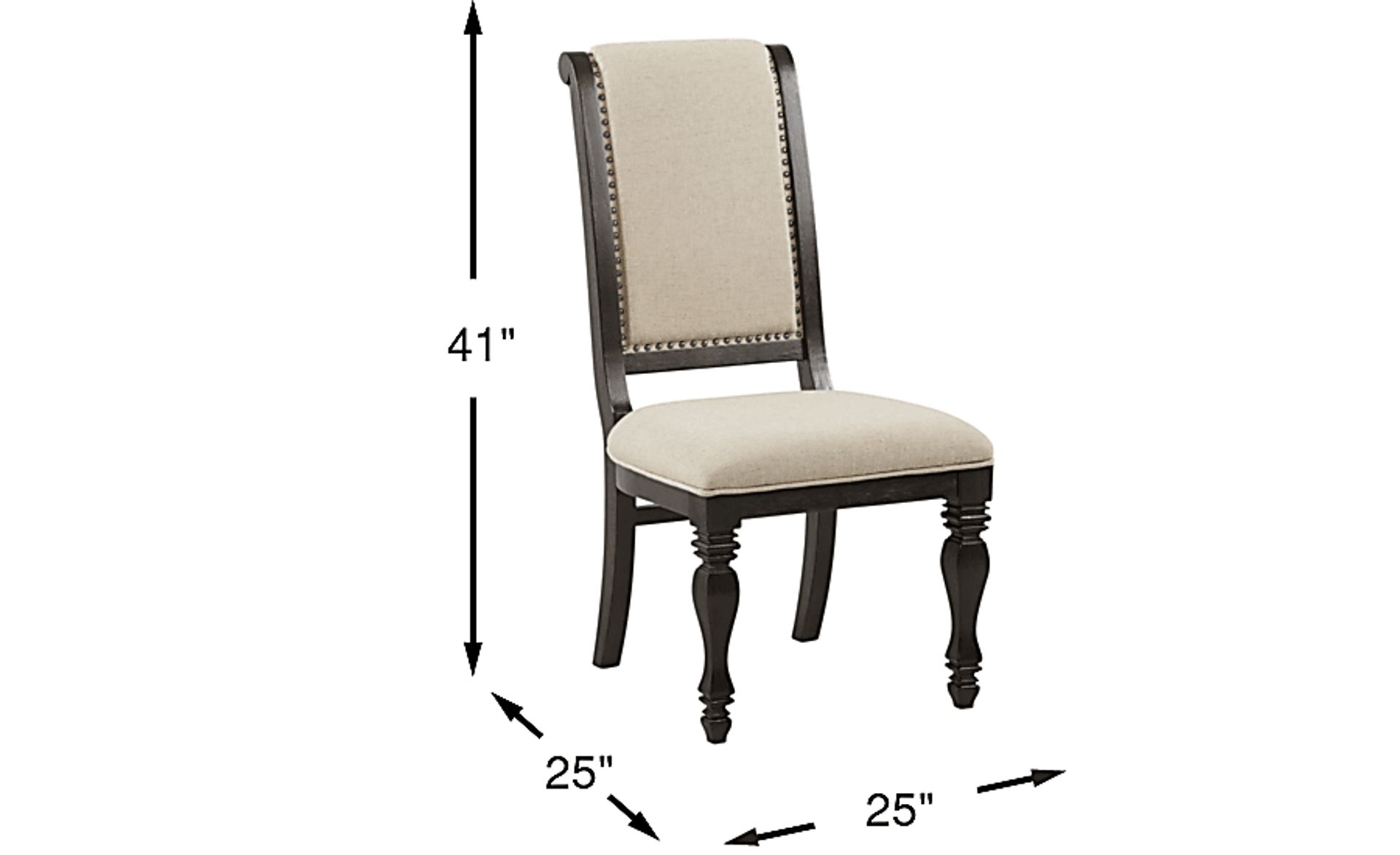 Dimension Image. Please refer to the Dimension Tab on this page for dimension details.