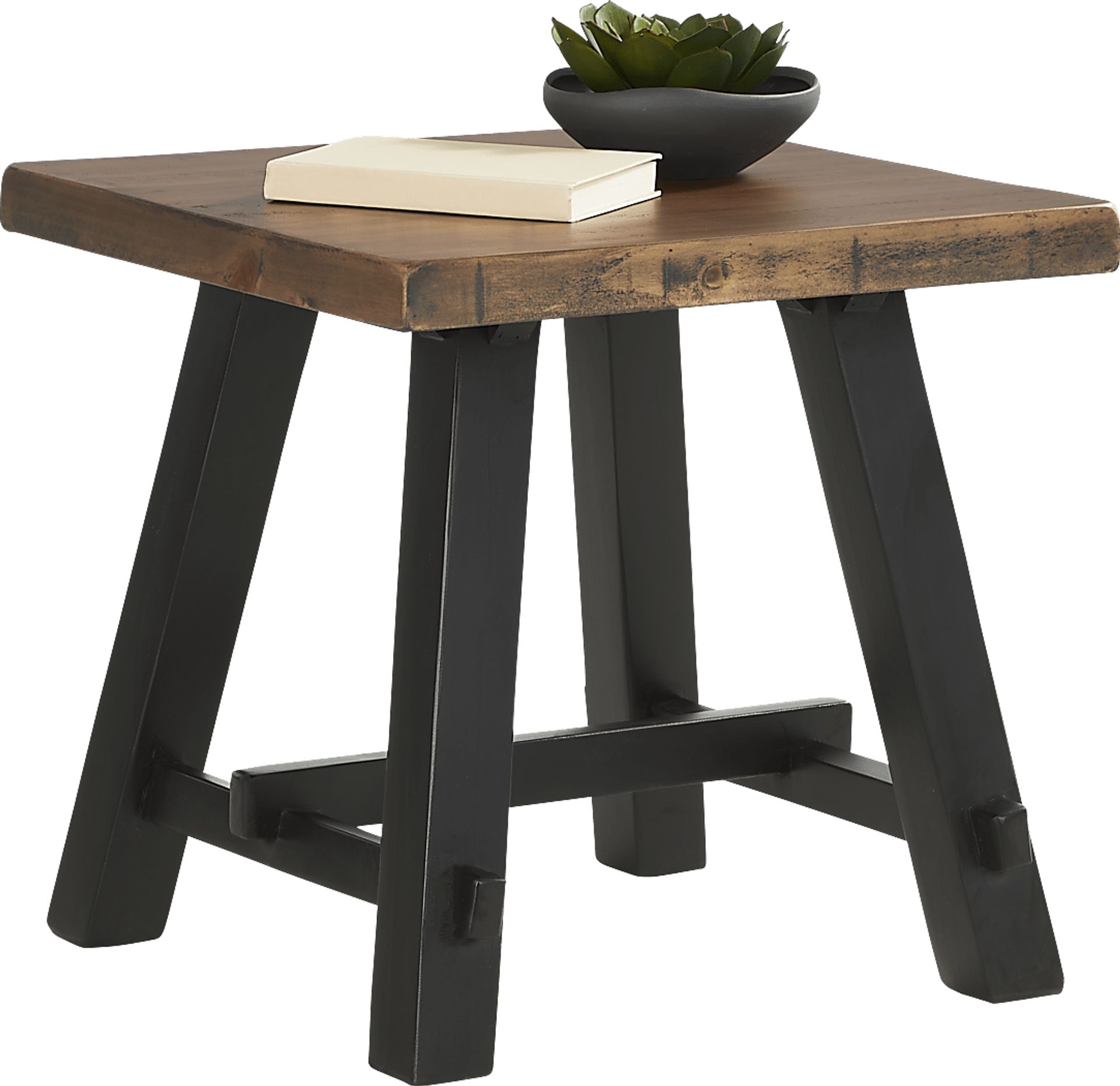 San Mateo Brown End Table - Image 2