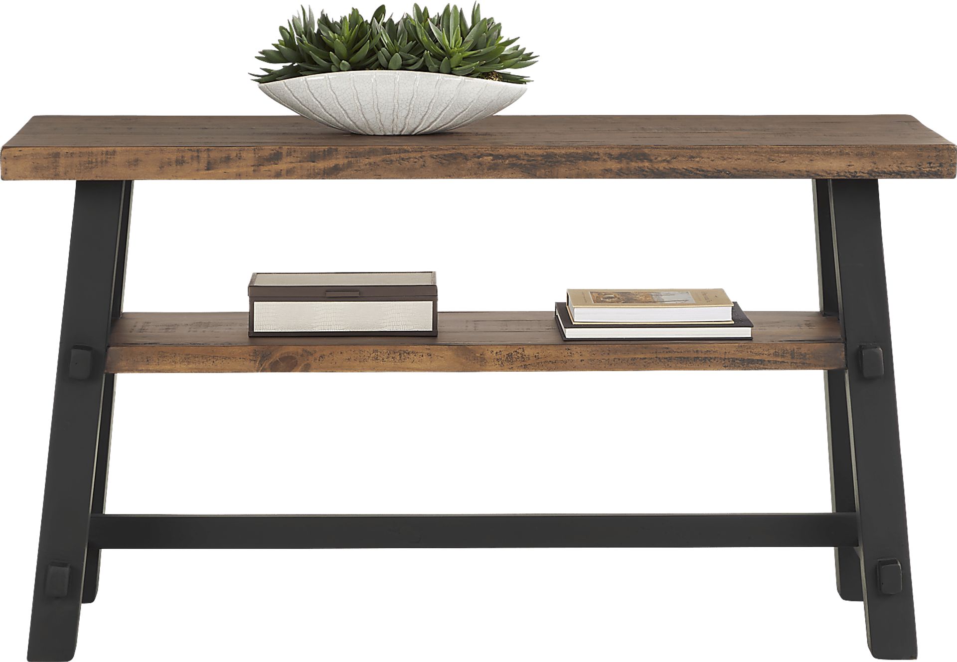 San Mateo Brown Sofa Table - Image 2