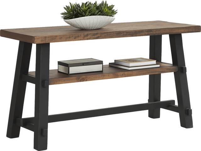 San Mateo Brown Sofa Table - Thumbnail - Image 3