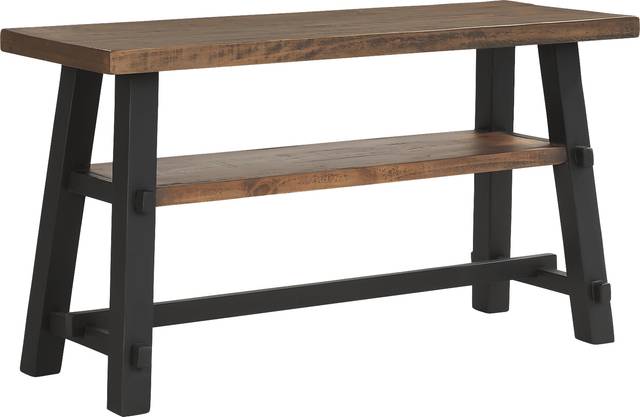 San Mateo Brown Sofa Table - Thumbnail - Image 1