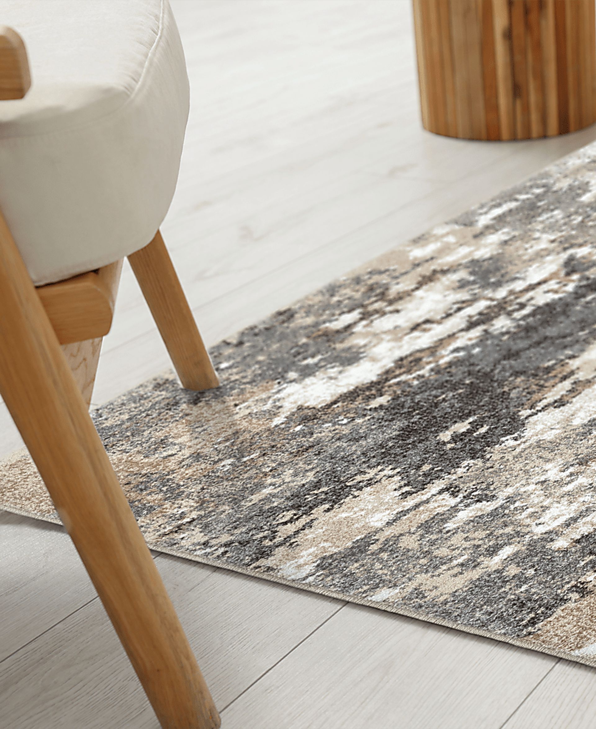 San Rocco Gray 7'8 x 10'x10 Rug - Image 6