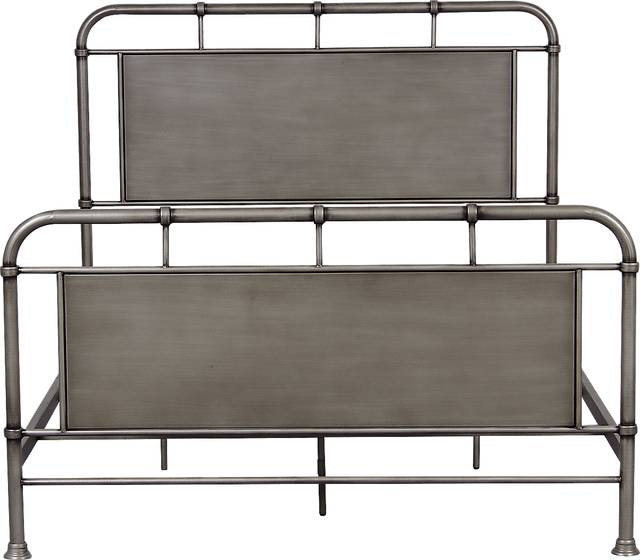 Sana Smoke Queen Panel Bed - Thumbnail - Image 3