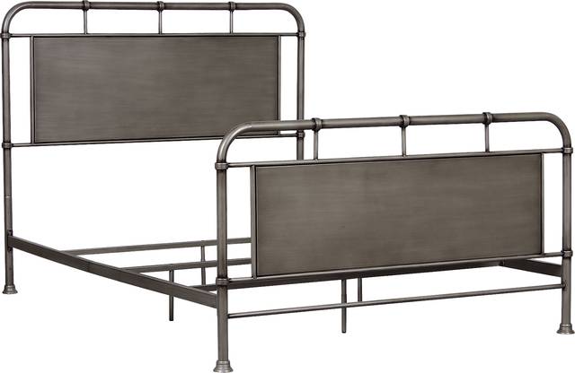 Sana Smoke Queen Panel Bed - Thumbnail - Image 4