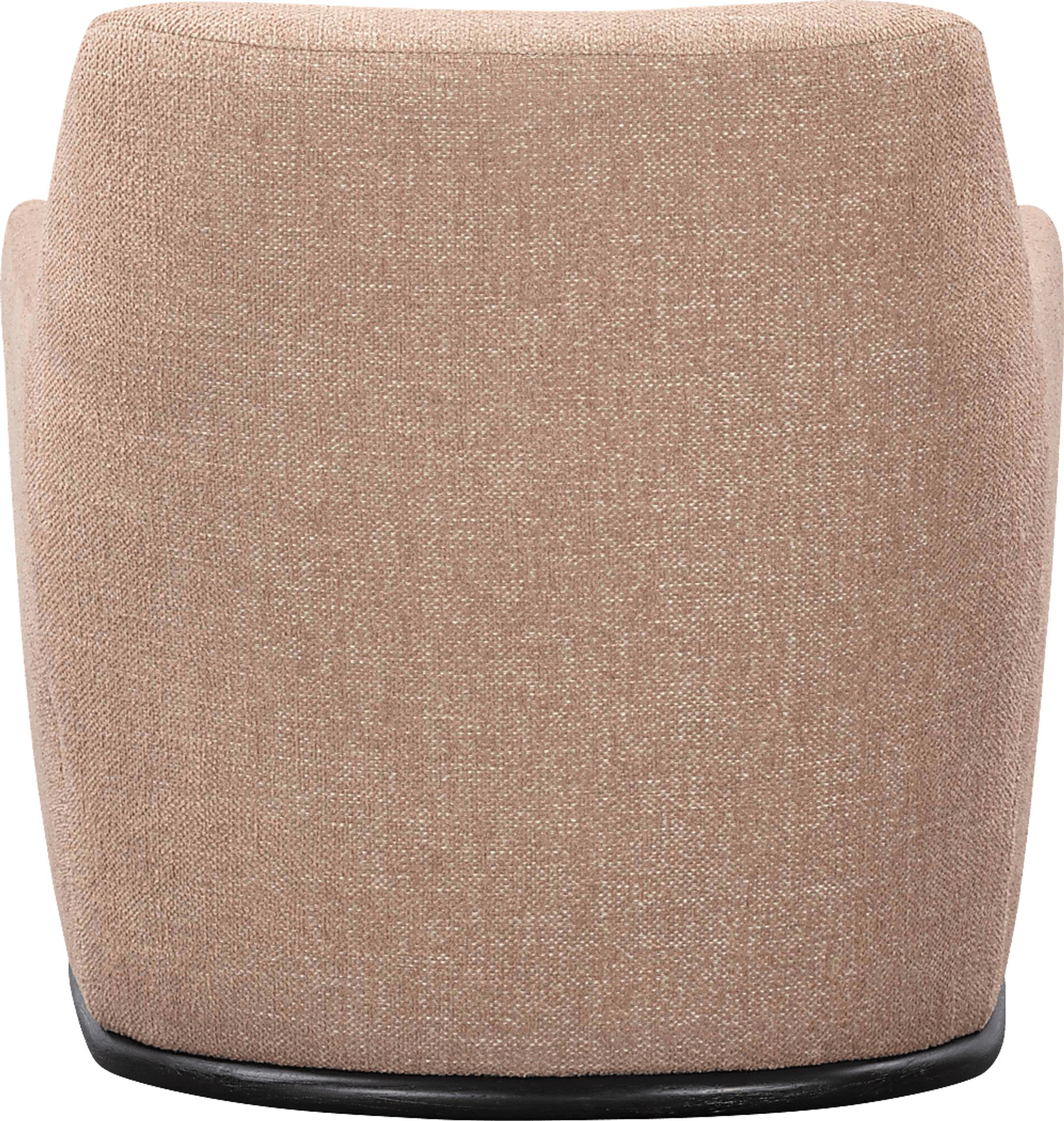 Sanbiens Peach Swivel Accent Chair - Image 5