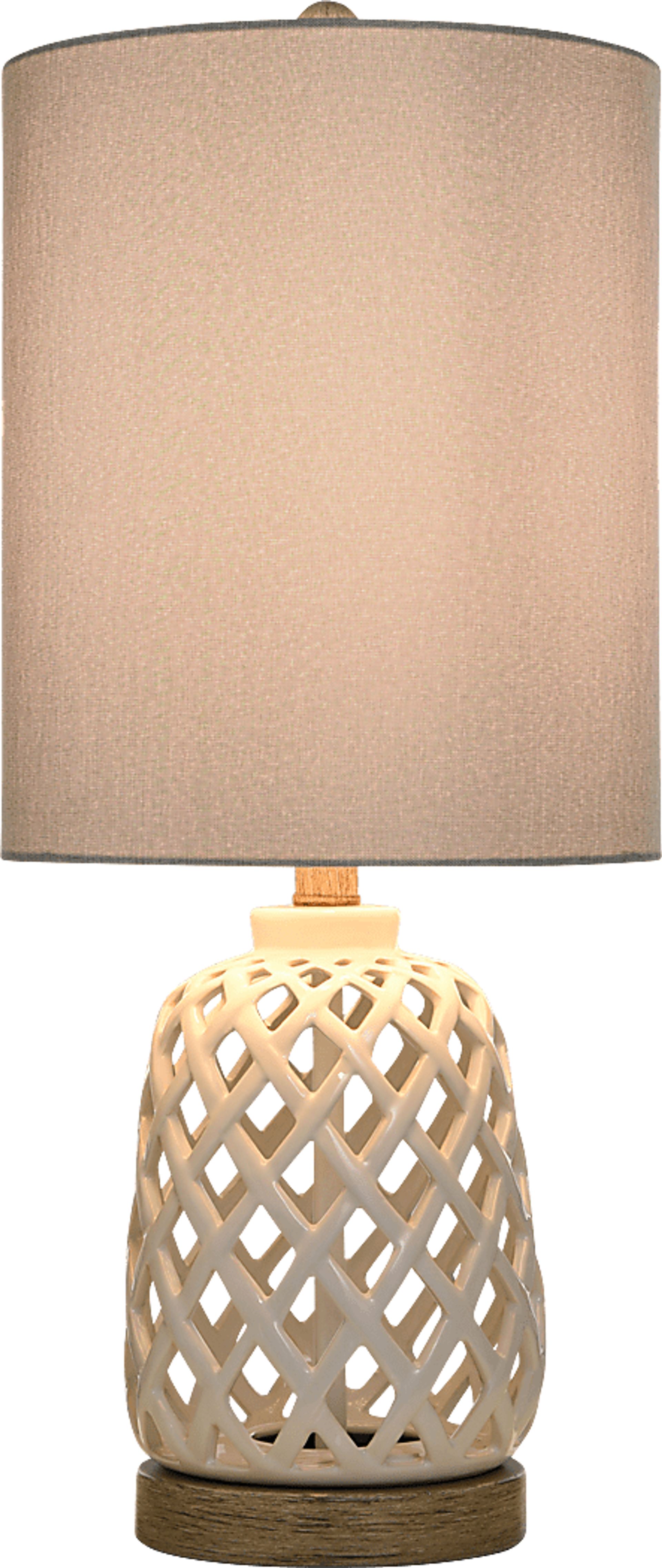 Sanbriand White Lamp - Image 3