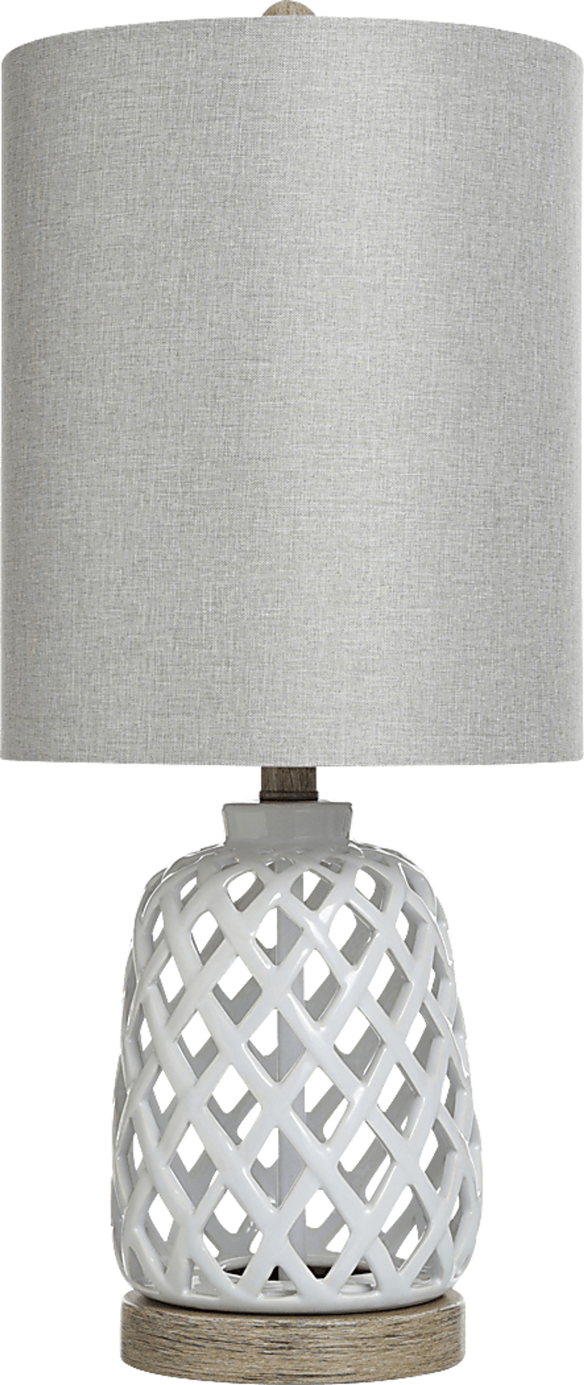 Sanbriand White Lamp - Image 1