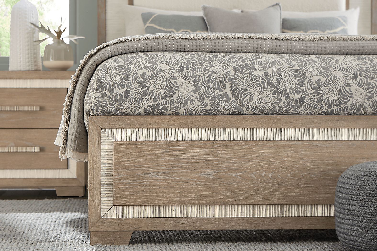 Sand Key King Upholstered Bed - Thumbnail 4