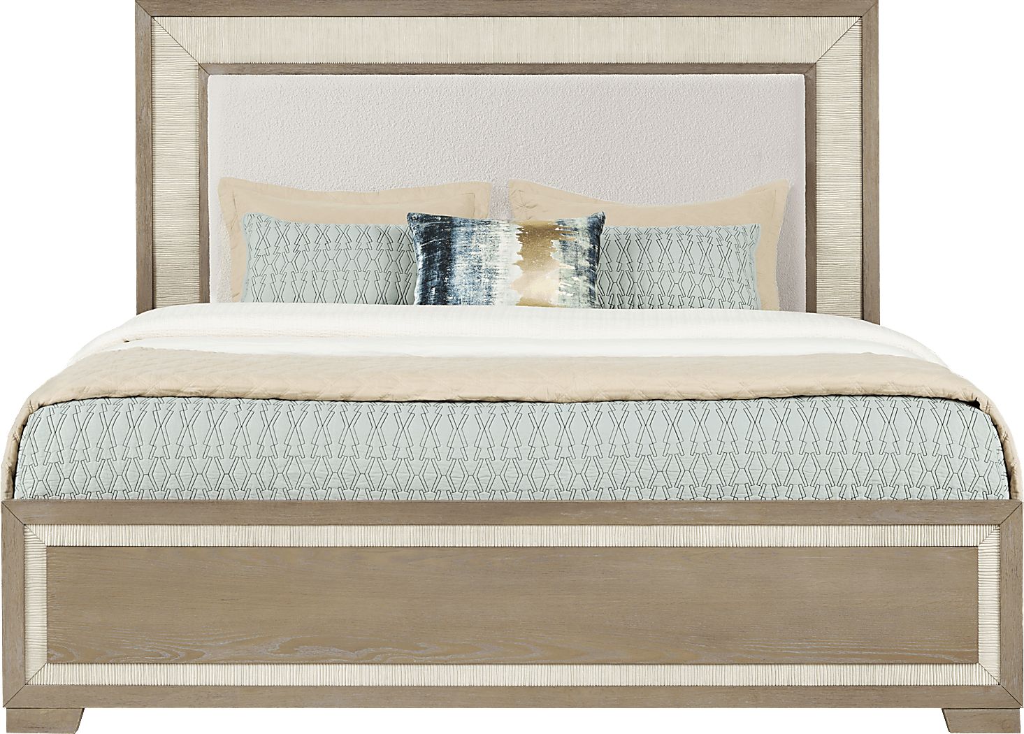 Sand Key King Upholstered Bed - Thumbnail 2
