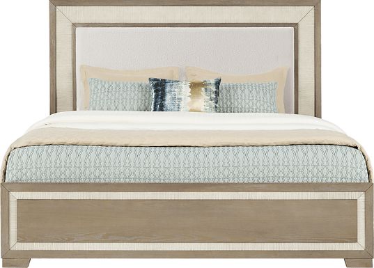 Sand Key Sandstone 3 Pc Queen Upholstered Bed