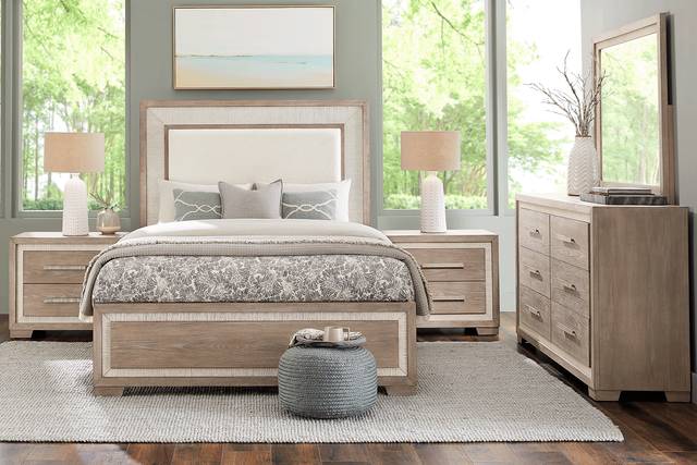 Sand Key Sandstone 5 Pc King Upholstered Bedroom - Thumbnail - Image 1