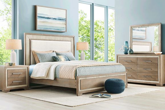 Sand Key Sandstone 5 Pc Queen Upholstered Bedroom