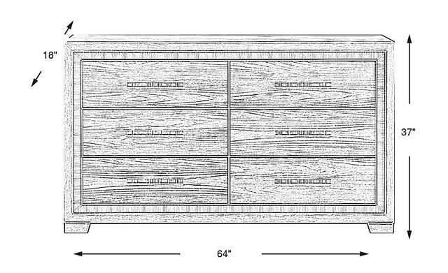 Dimension Image. Please refer to the Dimension Tab on this page for dimension details.