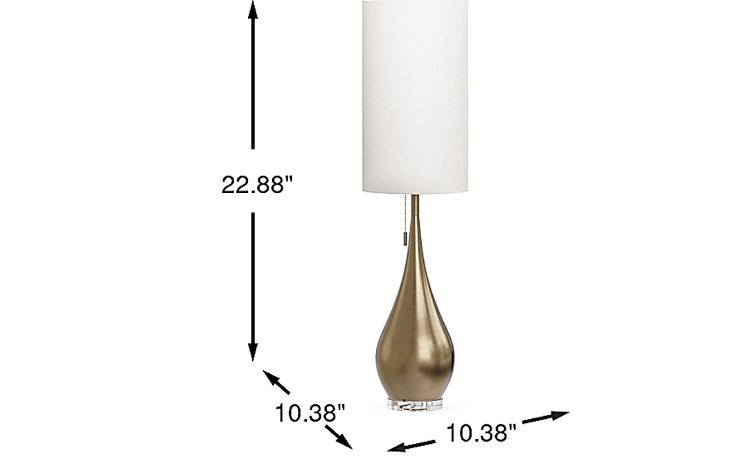 Sanda Brass Table Lamp