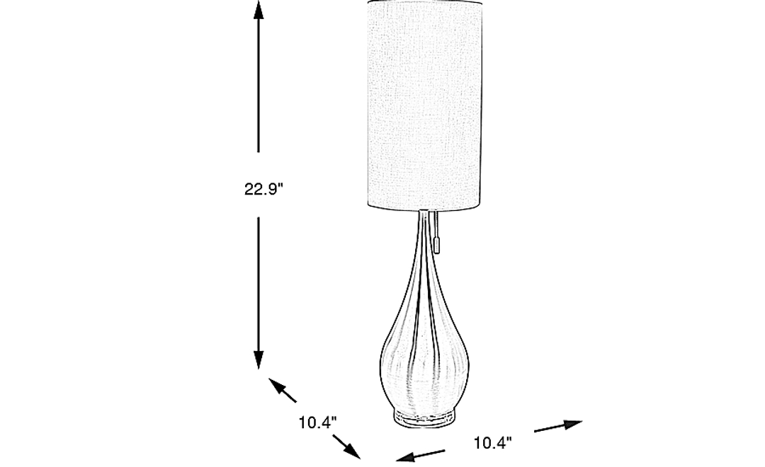 Sanda Brass Table Lamp