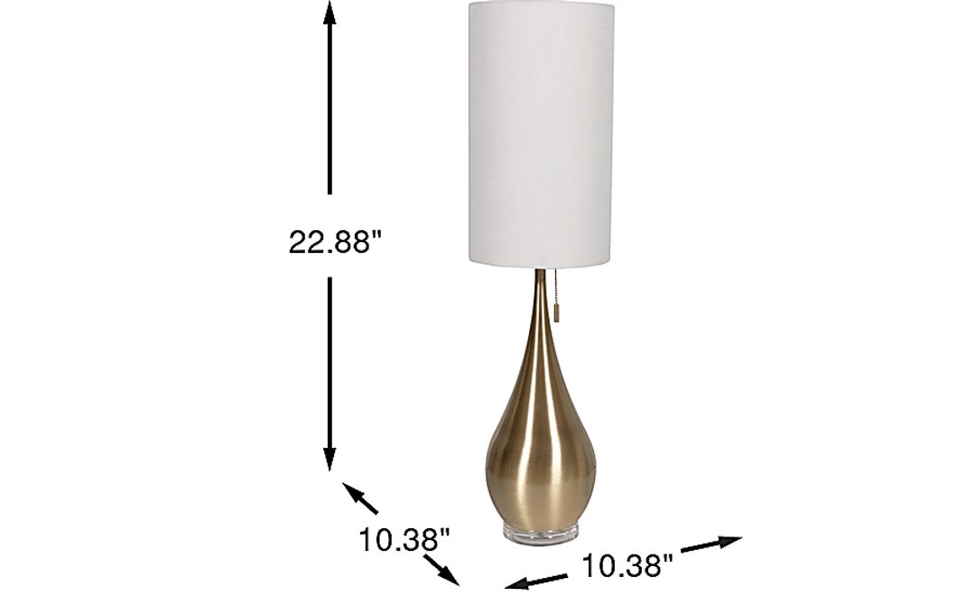 Sanda Brass Table Lamp