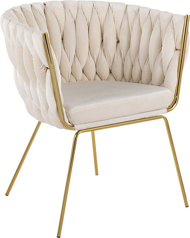 Sandcroft White Dining Chair - Thumbnail - Image 1