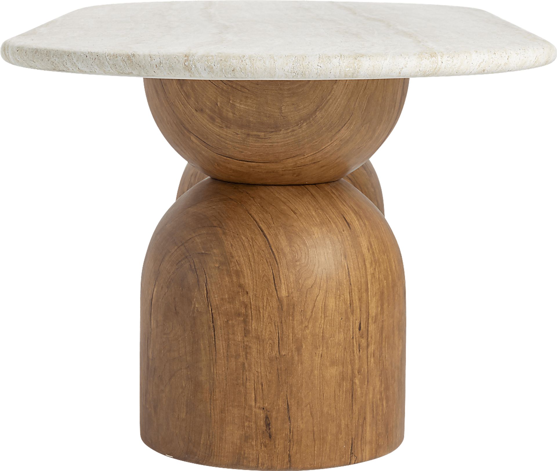 Sandeep Brown Oval Dining Table - Image 3