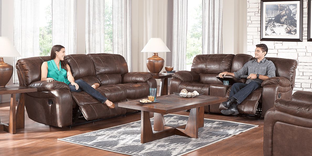 sanderson walnut leather reclining sofa reviews