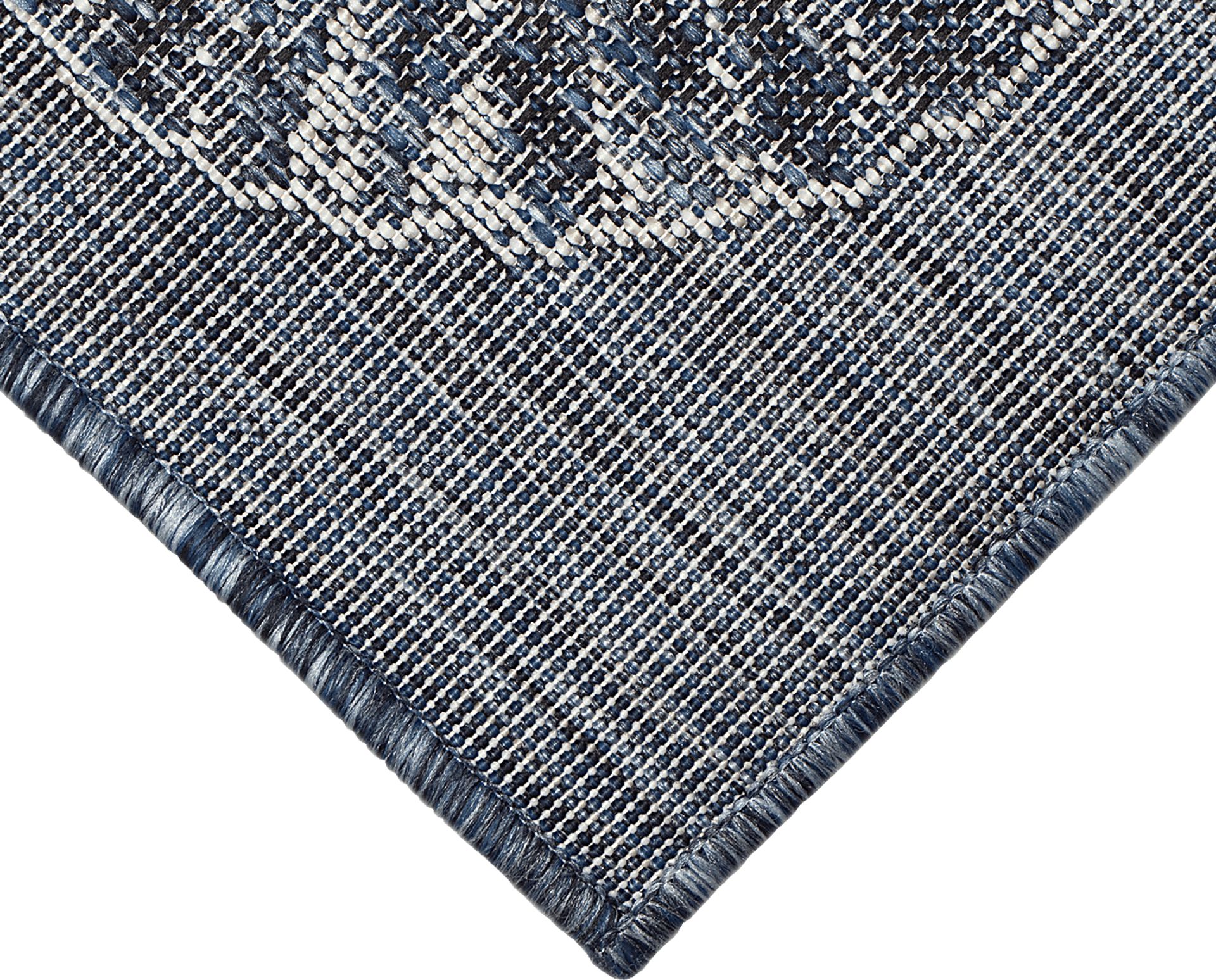 Sandfoot Point Navy 6'8 x 9'4 Indoor/Outdoor Rug - Image 5
