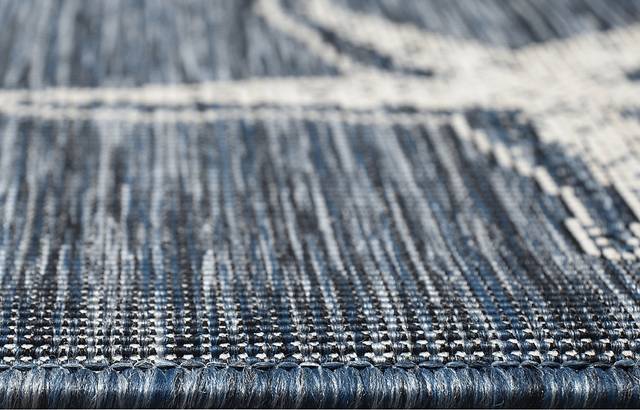 Sandfoot Point Navy 7'10 x 9'10 Indoor/Outdoor Rug - Thumbnail - Image 4