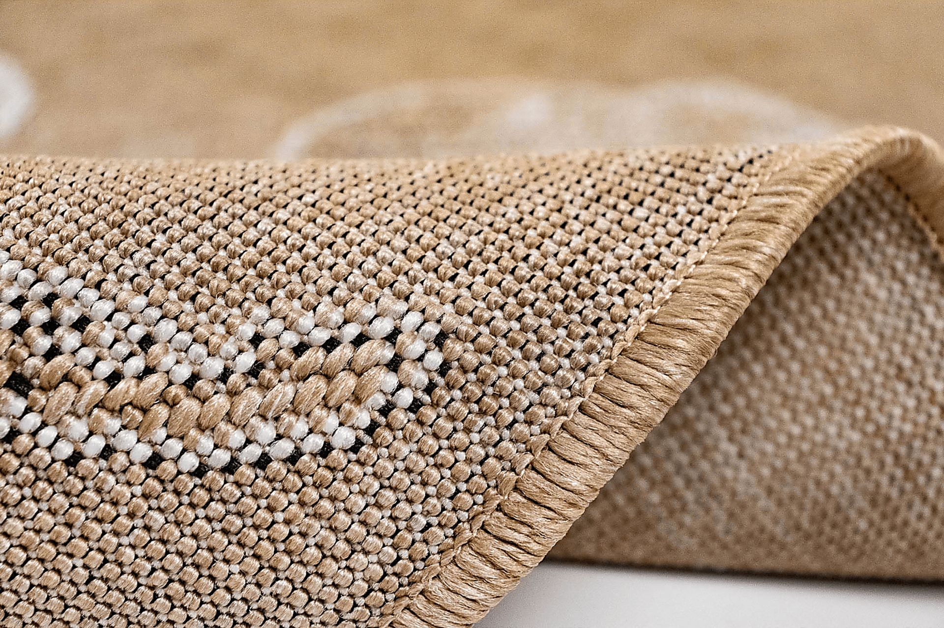 Sandfoot Point Sand 6'8 x 9'4 Indoor/Outdoor Rug - Image 4