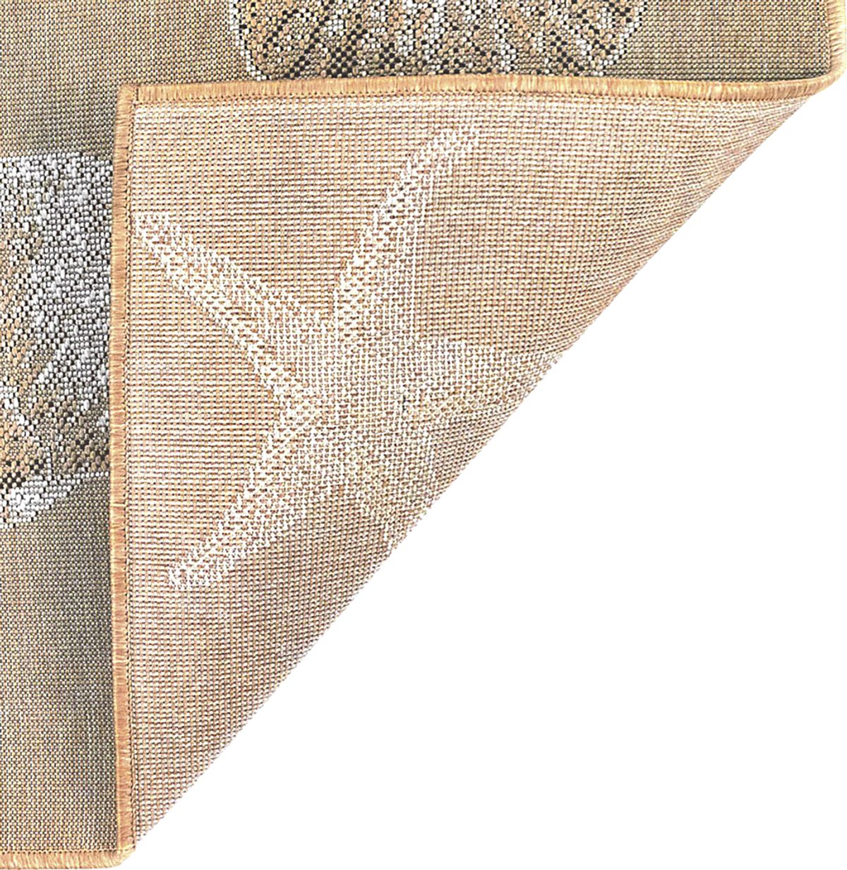Sandfoot Point Natural Beige,White Outdoor Rugs | Rooms to Go