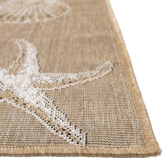 Sandfoot Point Sand 7'10 x 9'10 Indoor/Outdoor Rug - Thumbnail - Image 5