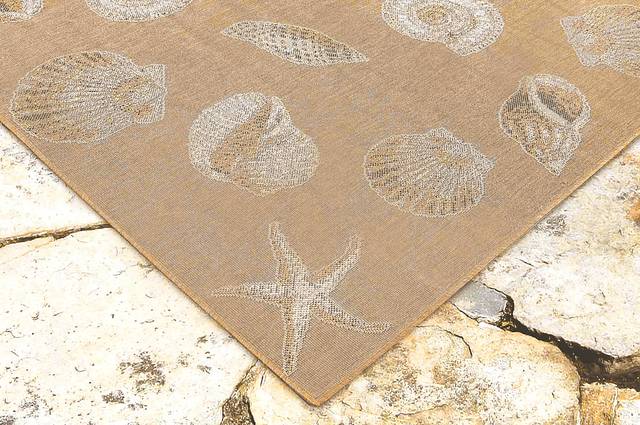 Sandfoot Point Sand 7'10 x 9'10 Indoor/Outdoor Rug - Thumbnail - Image 6