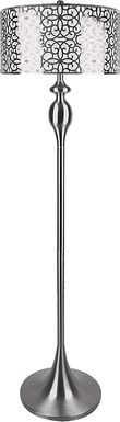 Sandhill Park Silver Floor Lamp