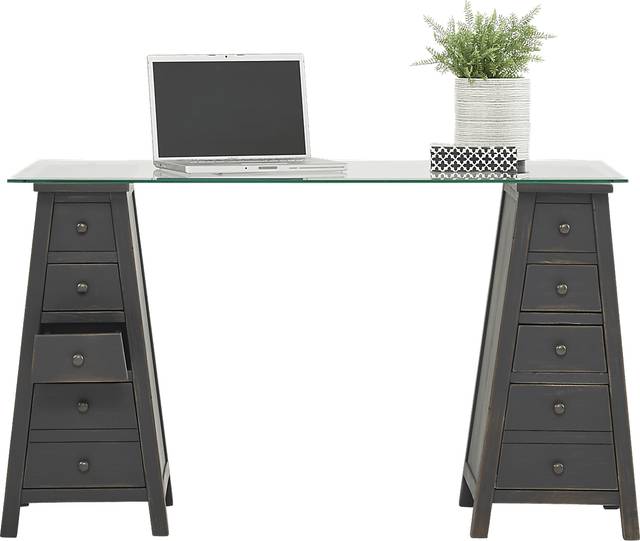 Sandi Black Desk - Thumbnail - Image 2