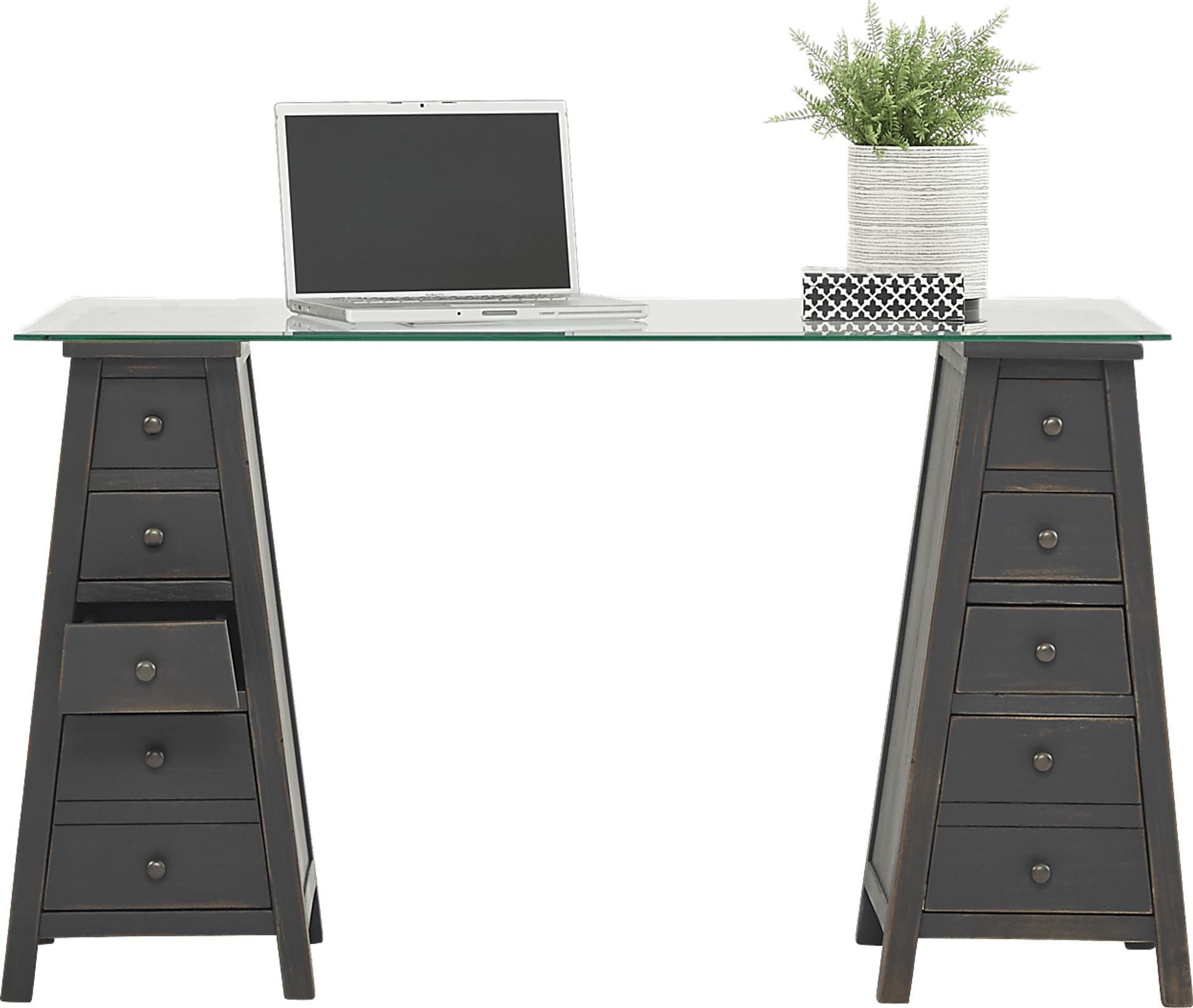 Sandi Black Desk - Image 2