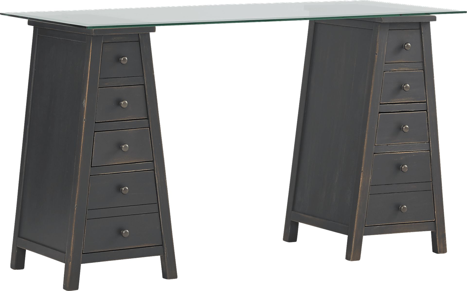 Sandi Black Desk - Image 1