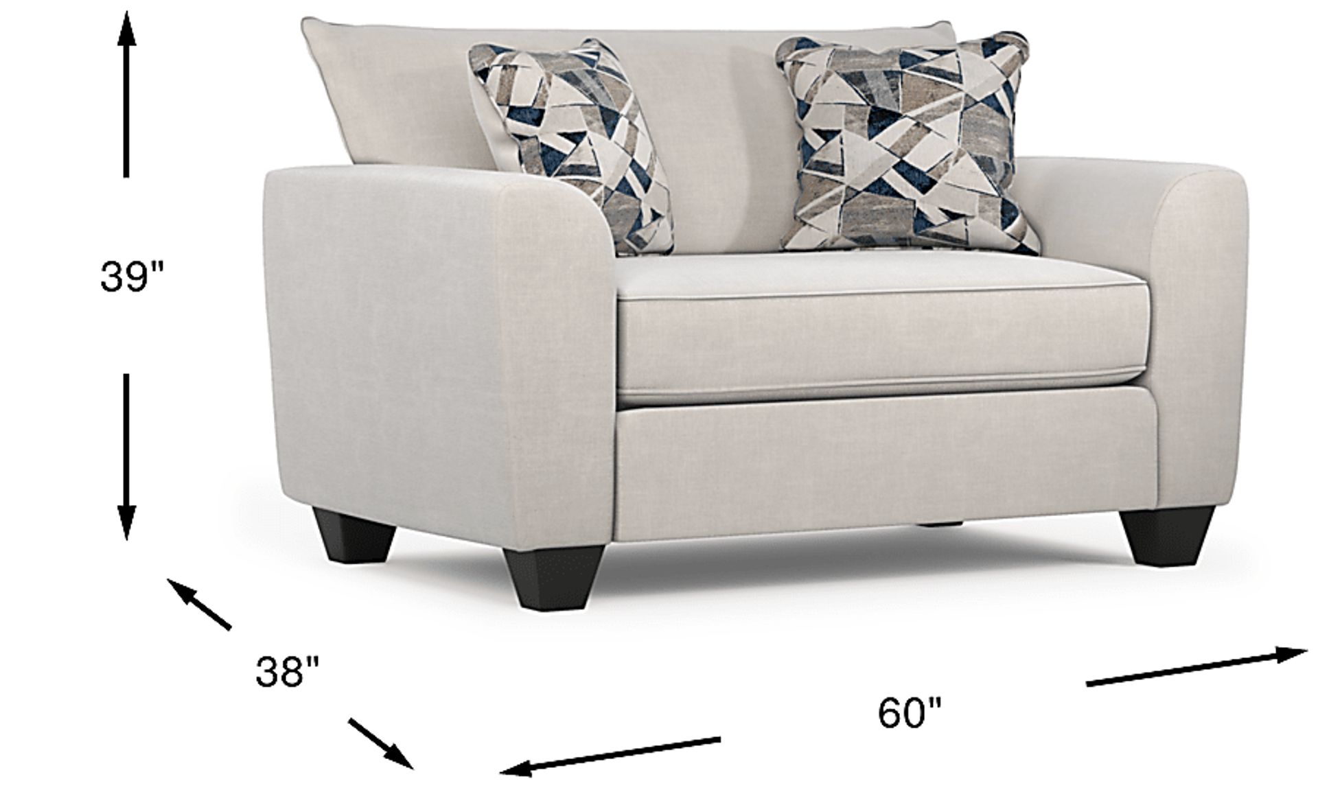 Dimension Image. Please refer to the Dimension Tab on this page for dimension details.