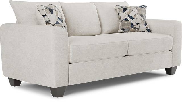 Sandia Heights Beige 7 Pc Living Room with Gel Foam Sleeper Sofa - Thumbnail - Image 4