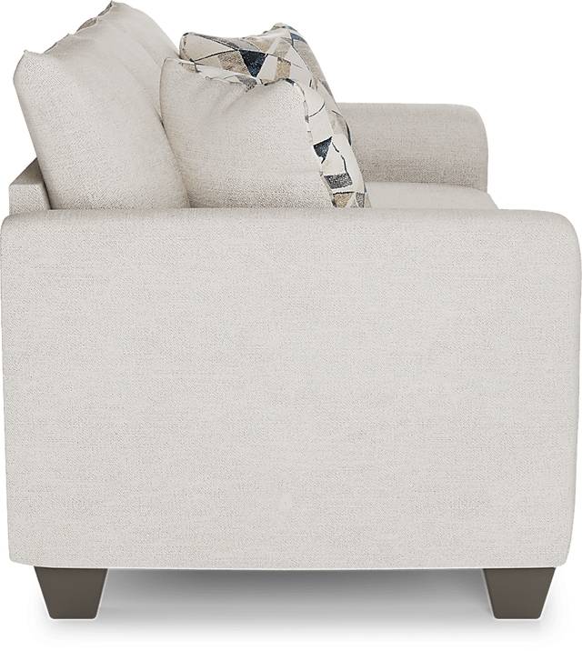 Sandia Heights Beige 7 Pc Living Room with Gel Foam Sleeper Sofa - Thumbnail - Image 5