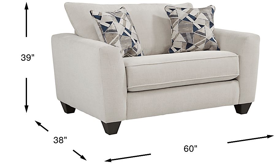 Sandia Heights Beige Sleeper Chair Rooms To Go