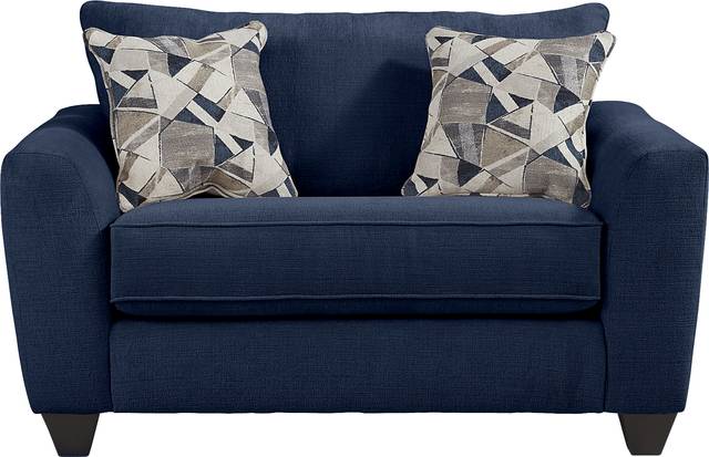 Sandia Heights Blue 8 Pc Living Room - Thumbnail - Image 9