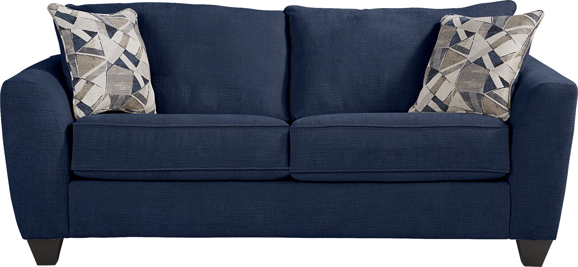 Sandia Heights Blue Loveseat - Image 1