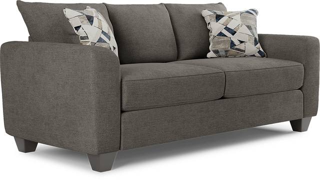 Sandia Heights Gray 7 Pc Living Room with Gel Foam Sleeper Sofa - Thumbnail - Image 4