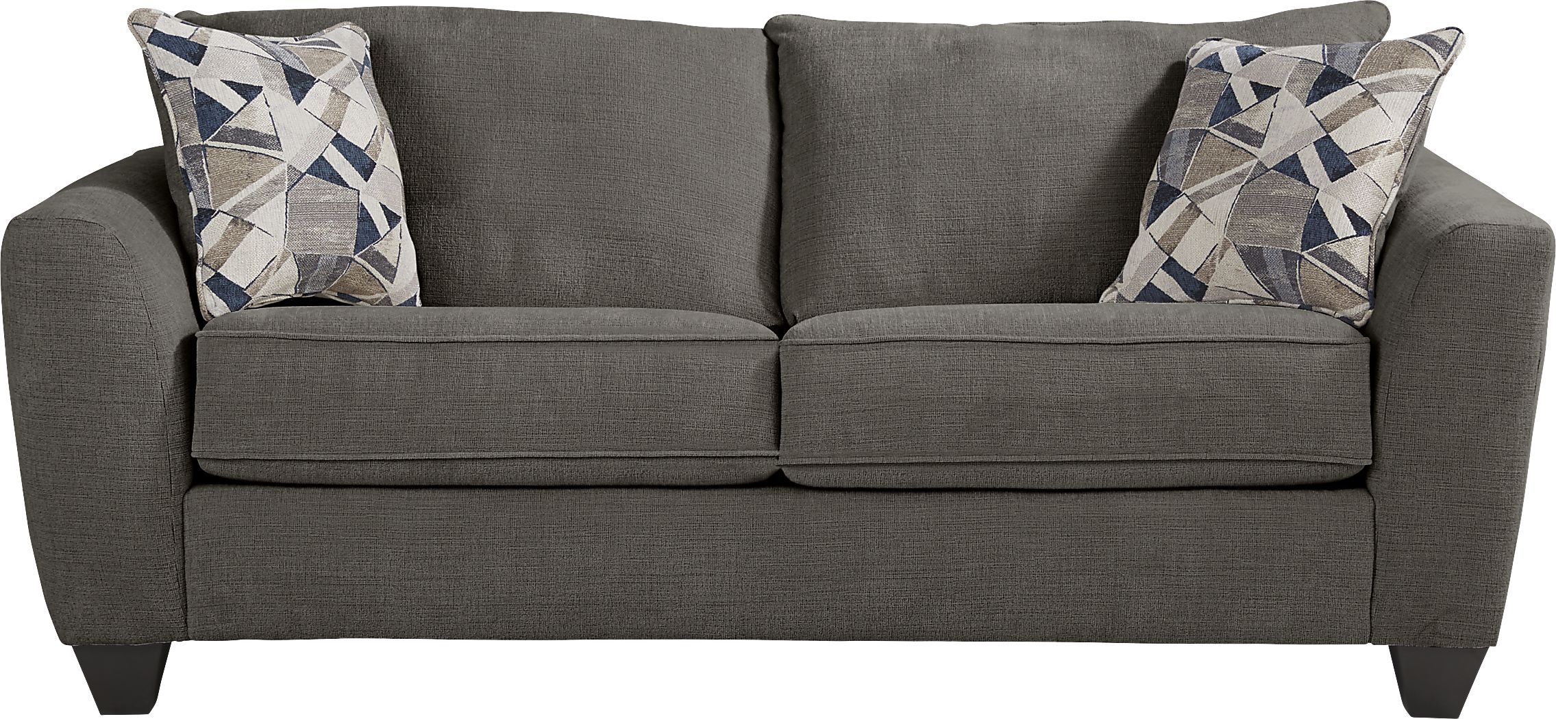 Sandia Heights Gray Sleeper Loveseat Rooms To Go