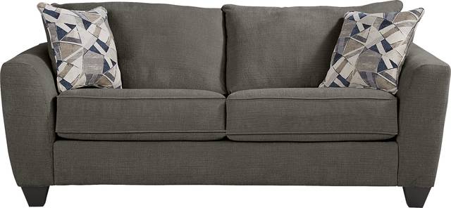 Sandia Heights Gray Sleeper Loveseat - Thumbnail - Image 1